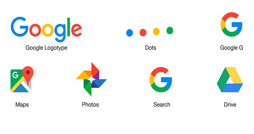 هویت بصری گوگل